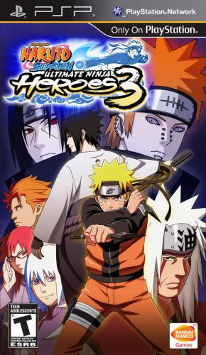 Naruto Shippuden: Ultimate Ninja Heroes 3 PSP ISO